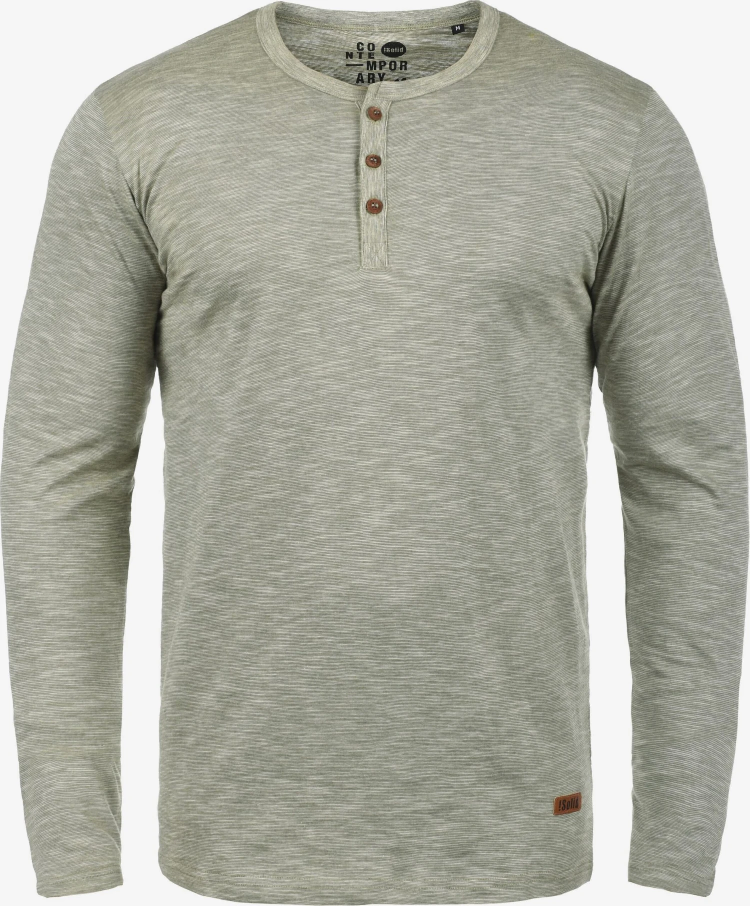 Solid Longsleeves Shirt Migos Heren Groen / Groen Gemêleerd 1 Solid Longsleeves Shirt Migos Heren Groen / Groen Gemêleerd