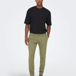 Only & Sons Pantalons Slimfit Broek Mark Heren Kaki -Jack & Jones Verkoop 76e2f99358e1aceb2f7cff7c7c4a0636 scaled