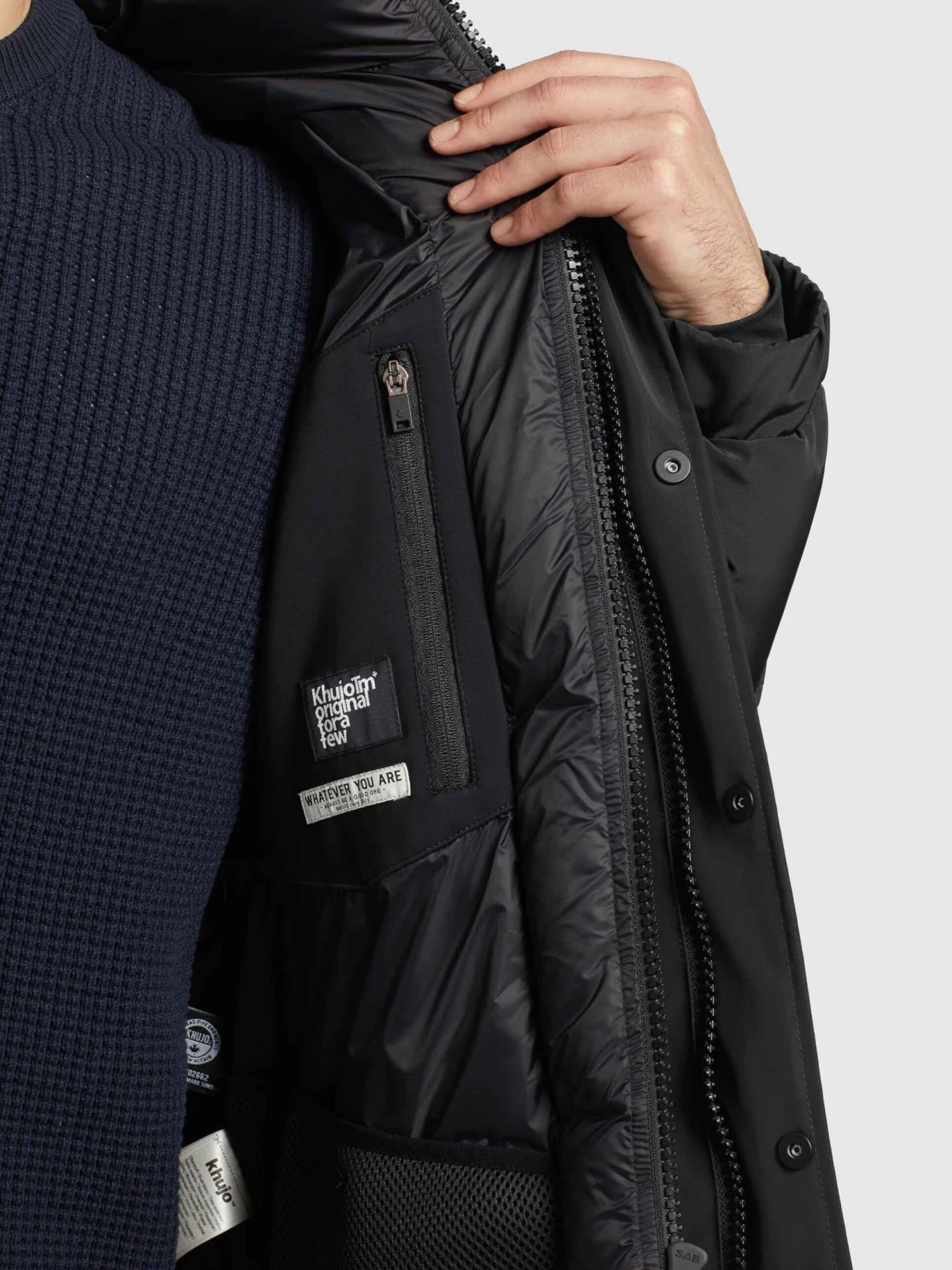 Khujo Winterjassen Winterjas Bizkit Heren Zwart 8 Khujo Winterjassen Winterjas Bizkit Heren Zwart - Afbeelding 8