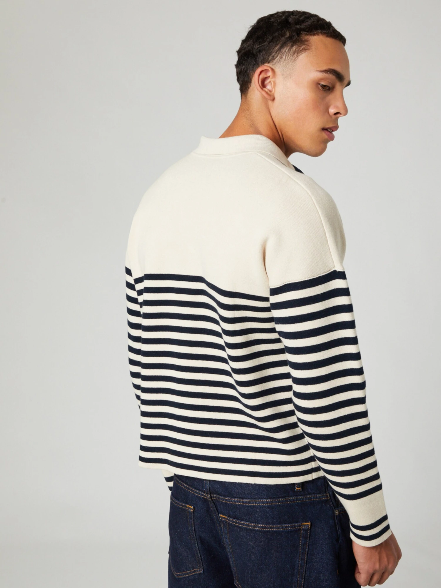 Coltruien Trui Theo Heren Lichtbeige 3 Coltruien Trui Theo Heren Lichtbeige - Afbeelding 3