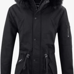 Parkas Winterparka Julius Heren Zwart