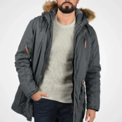 Solid Parkas Winterparka Clark Heren Grijs 8 Solid Parkas Winterparka Clark Heren Grijs -Jack & Jones Verkoop 78e8a6cf1e78c7523b1cbecd944e7792 scaled