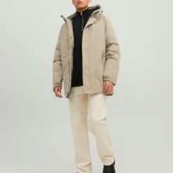 Jack & Jones Parkas Winterparka Heren Donkerbeige -Jack & Jones Verkoop 7cc2d1bcfdf91093fd4360c8d1683f51 scaled