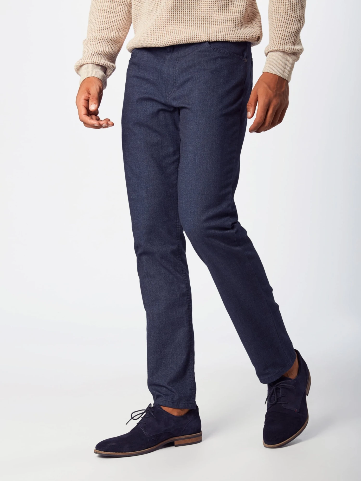 BRAX Pantalons Regular Broek Cooper Heren Donkerblauw 2 BRAX Pantalons Regular Broek Cooper Heren Donkerblauw - Afbeelding 2