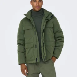 Only & Sons Winterjassen Winterjas CEDRIC Heren Olijfgroen -Jack & Jones Verkoop 7e257dd0307ce7aefa161f5c2b6b091b scaled