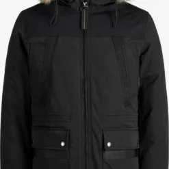 Jack & Jones Parkas Winterparka Rocket Heren Zwart