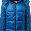 Tom Tailor Winterjassen Winterjas Heren Royal Blue/koningsblauw