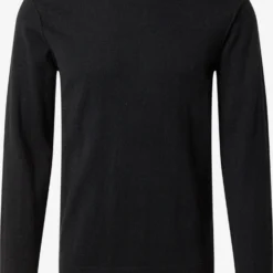 Blend Coltruien Trui Heren Zwart Gemêleerd