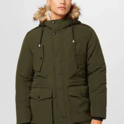 Jack & Jones Parkas Winterparka TIMO Heren Donkergroen -Jack & Jones Verkoop 88268cf03fdf53bc6acd2ed4876491bd scaled
