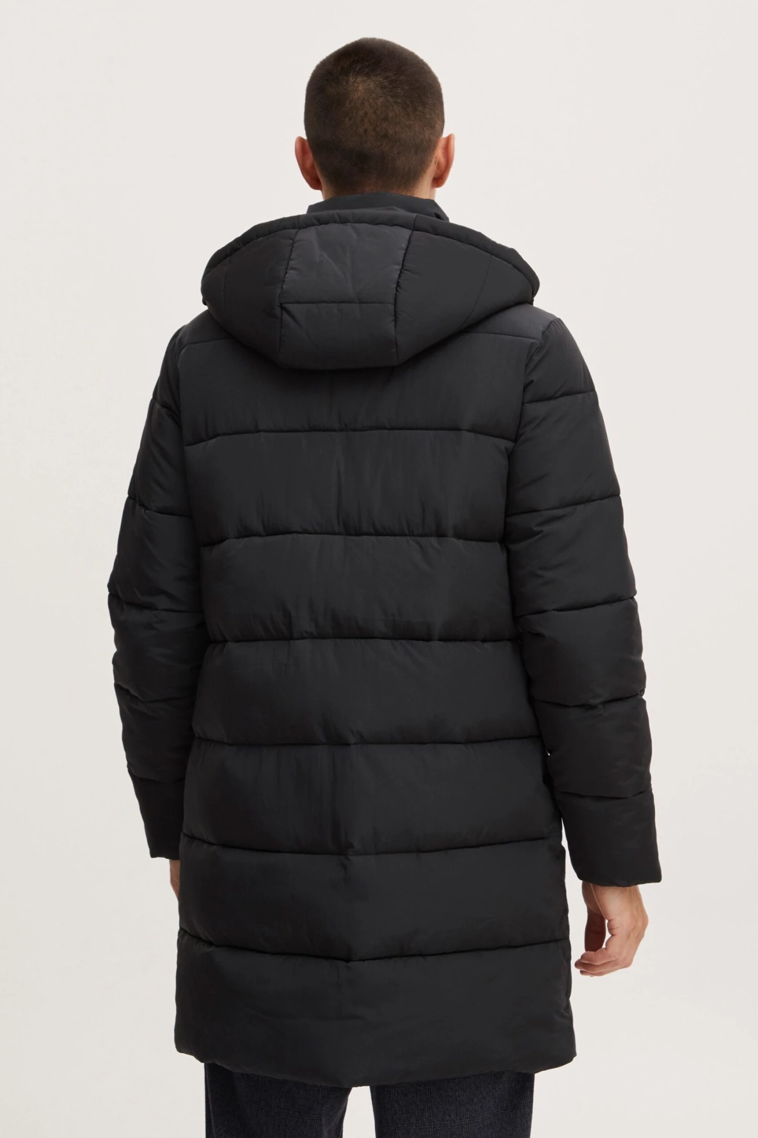 CASUAL FRIDAY Winterjassen Winterjas Ohlsen Heren Zwart 3 CASUAL FRIDAY Winterjassen Winterjas Ohlsen Heren Zwart - Afbeelding 3