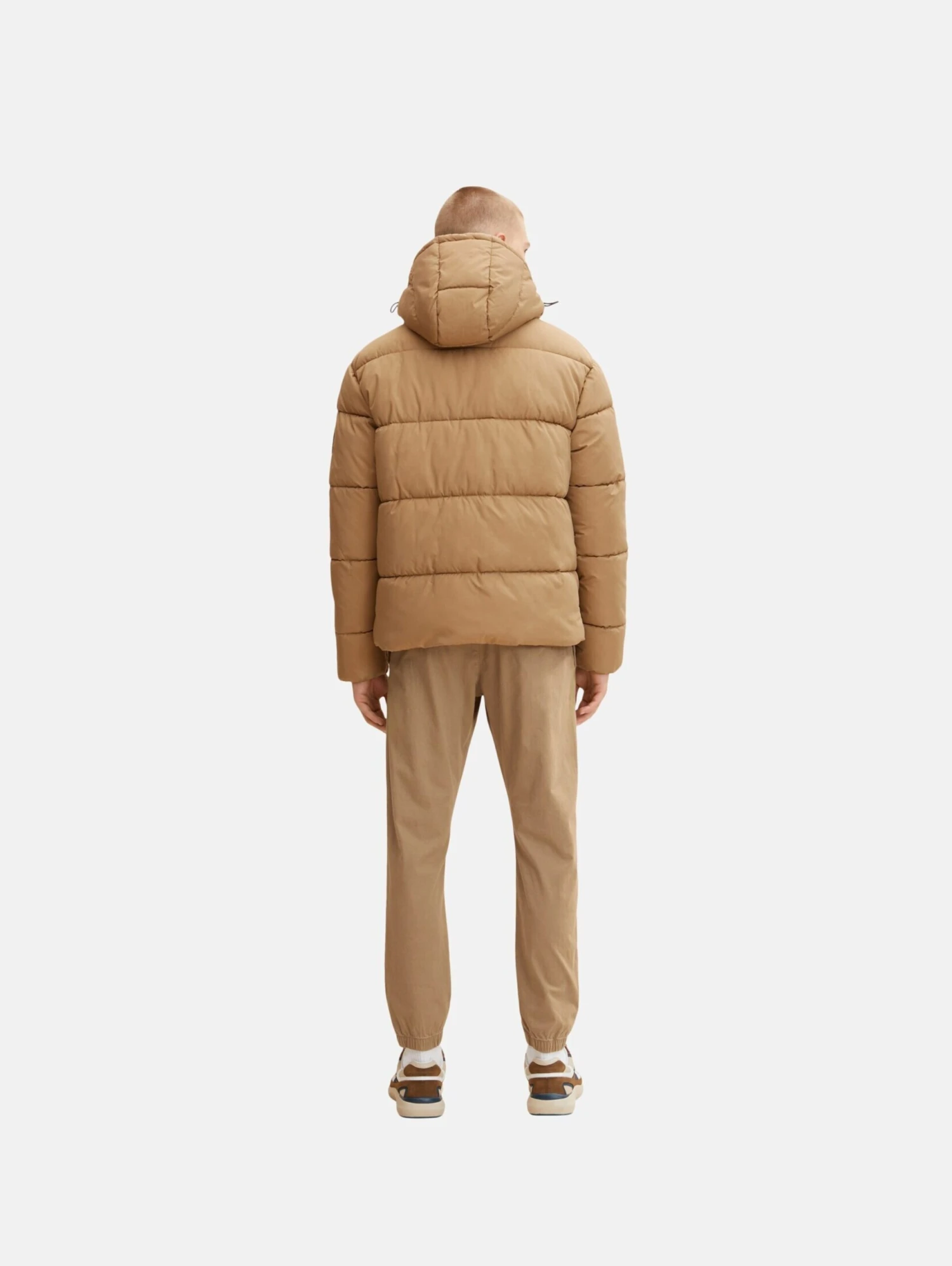 TOM TAILOR Denim Winterjassen Winterjas Heren Cappuccino / Lichtbruin 4 TOM TAILOR Denim Winterjassen Winterjas Heren Cappuccino / Lichtbruin - Afbeelding 4