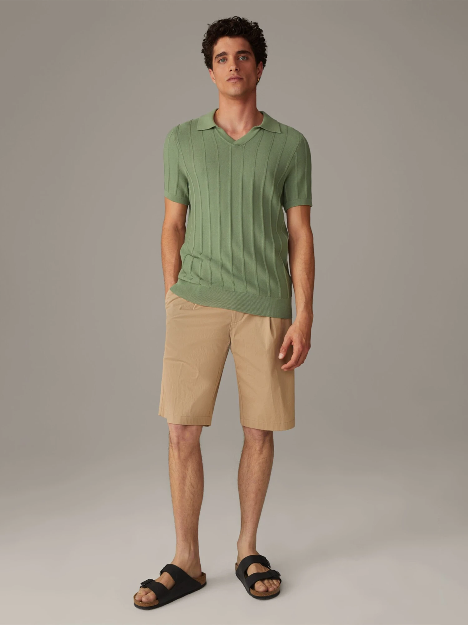 Strellson Longsleeves Shirt Kito Heren Groen 3 Strellson Longsleeves Shirt Kito Heren Groen - Afbeelding 3