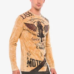 Cipo & Baxx Longsleeves Shirt Heren Ombergrijs / Lichtbruin -Jack & Jones Verkoop 8efed3a41783fbe9d044c6af346f1c50 scaled