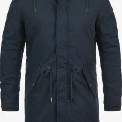 Solid Parkas Winterparka Darnell Heren Blauw / Navy / Donkerblauw