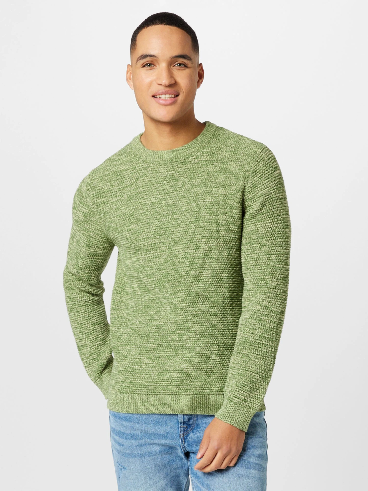 Selected Homme Crewneck Truien Trui Heren Riet 3 Selected Homme Crewneck Truien Trui Heren Riet - Afbeelding 3