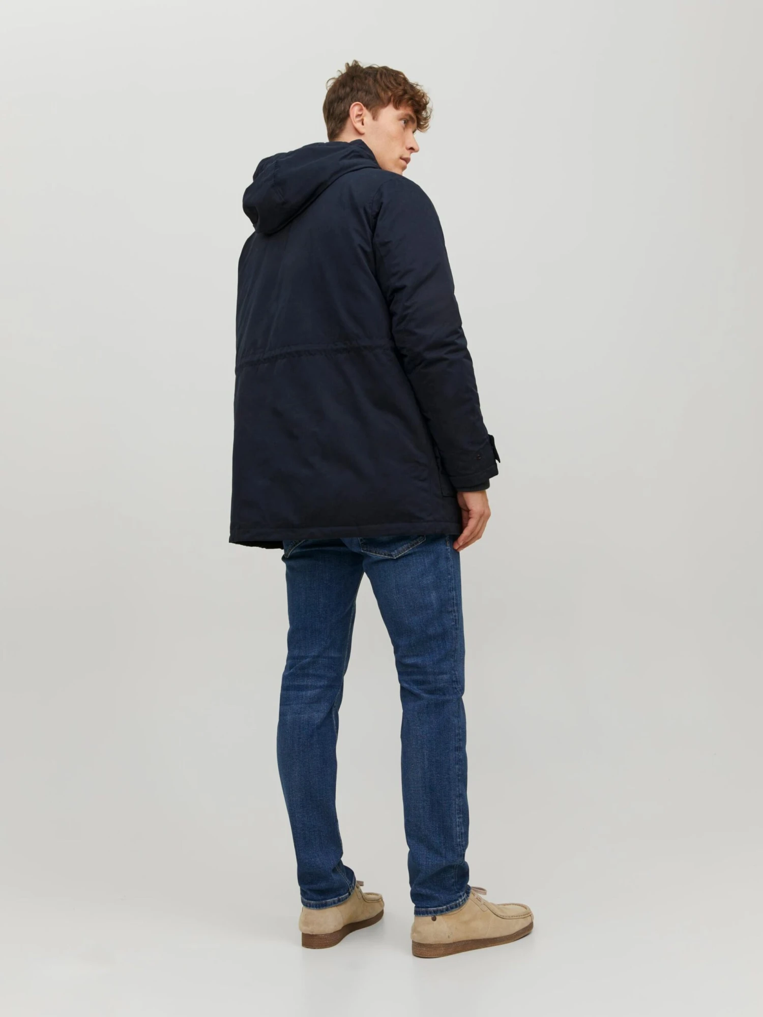 Jack & Jones Parkas Winterparka Mash Heren Navy 3 Jack & Jones Parkas Winterparka Mash Heren Navy - Afbeelding 3
