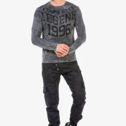 Cipo & Baxx Longsleeves Shirt Heren Antraciet 10 Cipo & Baxx Longsleeves Shirt Heren Antraciet -Jack & Jones Verkoop 9873860b9e7303fbe44fff4ab7de308d scaled