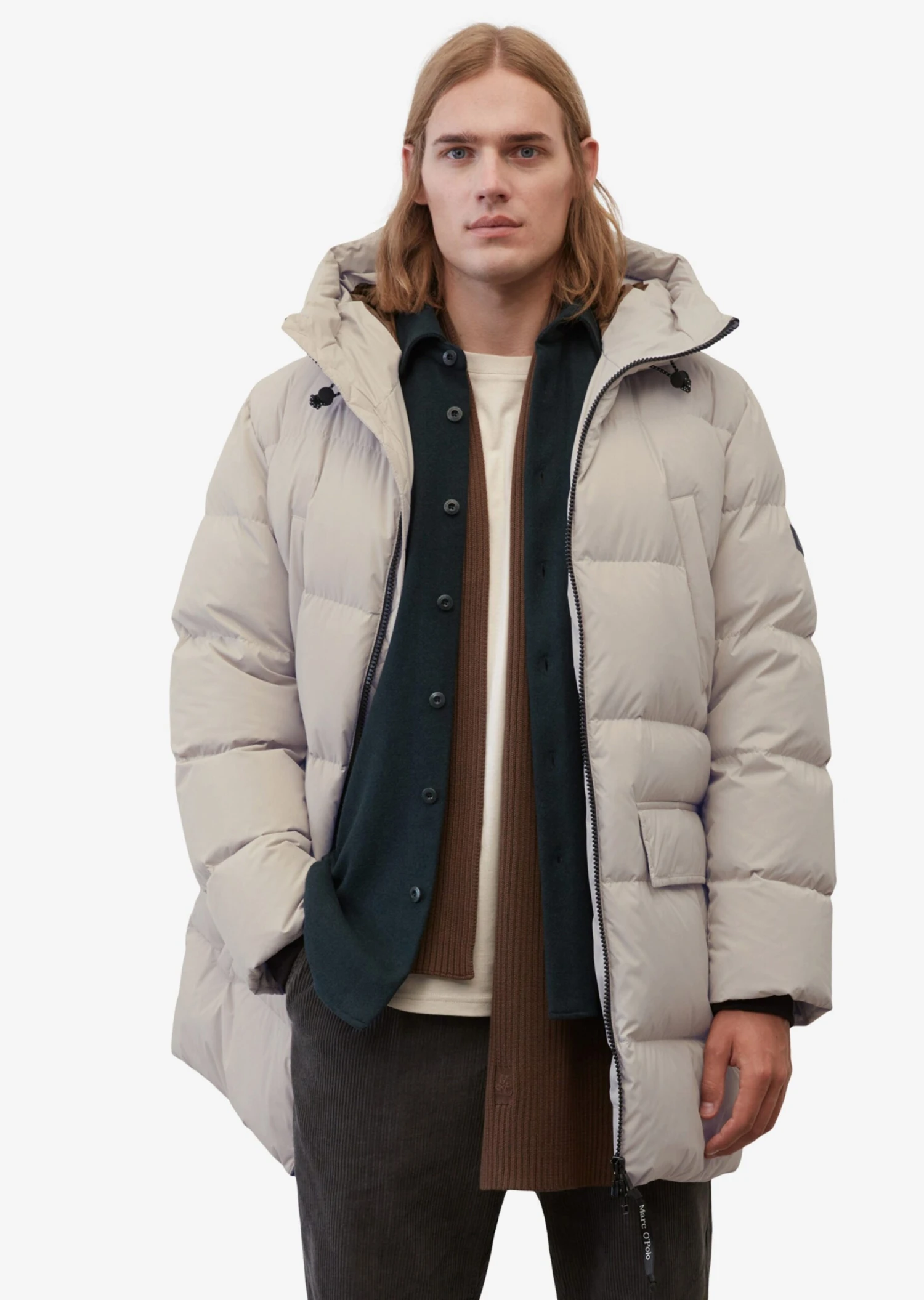 Marc O'Polo Winterjassen Winterjas Heren Natuurwit 2 Marc O'Polo Winterjassen Winterjas Heren Natuurwit - Afbeelding 2