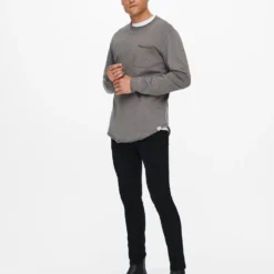 Only & Sons Longsleeves Shirt Klas Heren Grijs Gemêleerd 8 Only & Sons Longsleeves Shirt Klas Heren Grijs Gemêleerd -Jack & Jones Verkoop 9e1d9ae70f1da0aca44f35102f942f88 scaled