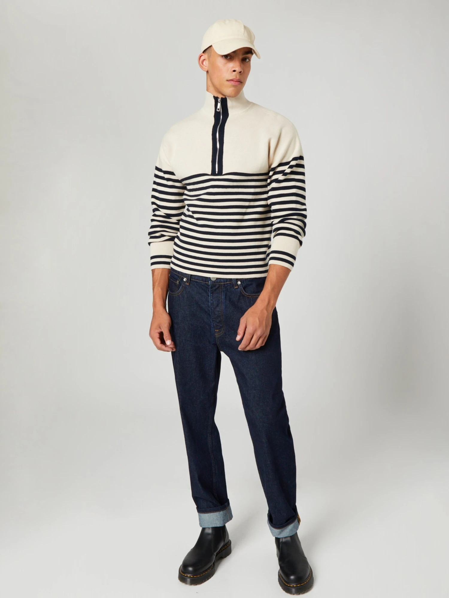 Coltruien Trui Theo Heren Lichtbeige 4 Coltruien Trui Theo Heren Lichtbeige - Afbeelding 4