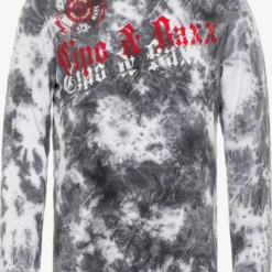 Cipo & Baxx Longsleeves Shirt Heren Grijs
