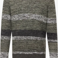 Only & Sons Crewneck Truien Trui PIKE Heren Antraciet / Grijs Gemêleerd