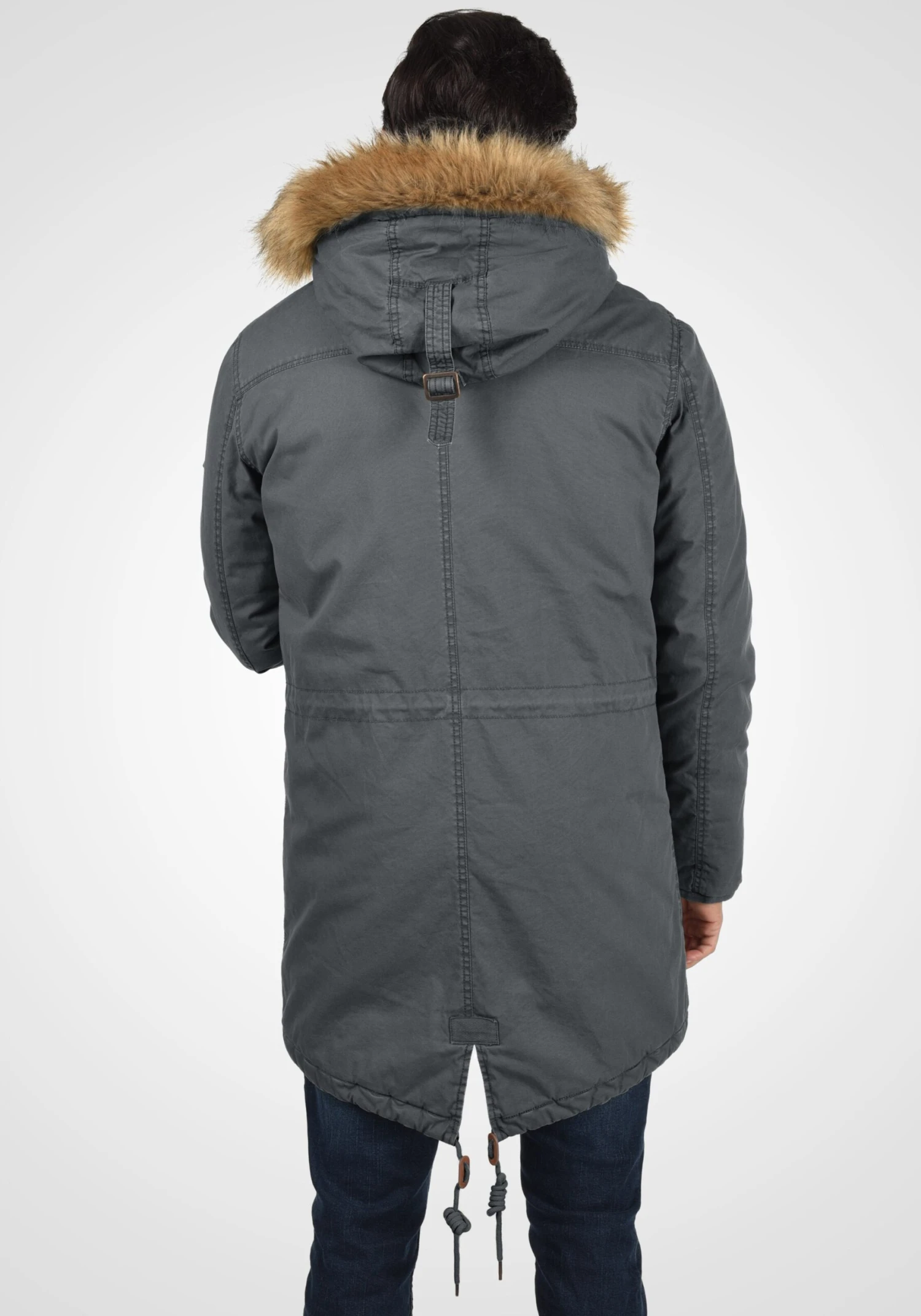 Solid Parkas Winterparka Clark Heren Grijs 4 Solid Parkas Winterparka Clark Heren Grijs - Afbeelding 4