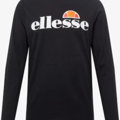 Ellesse Longsleeves Regular Fit Shirt GRAZIE Heren Zwart