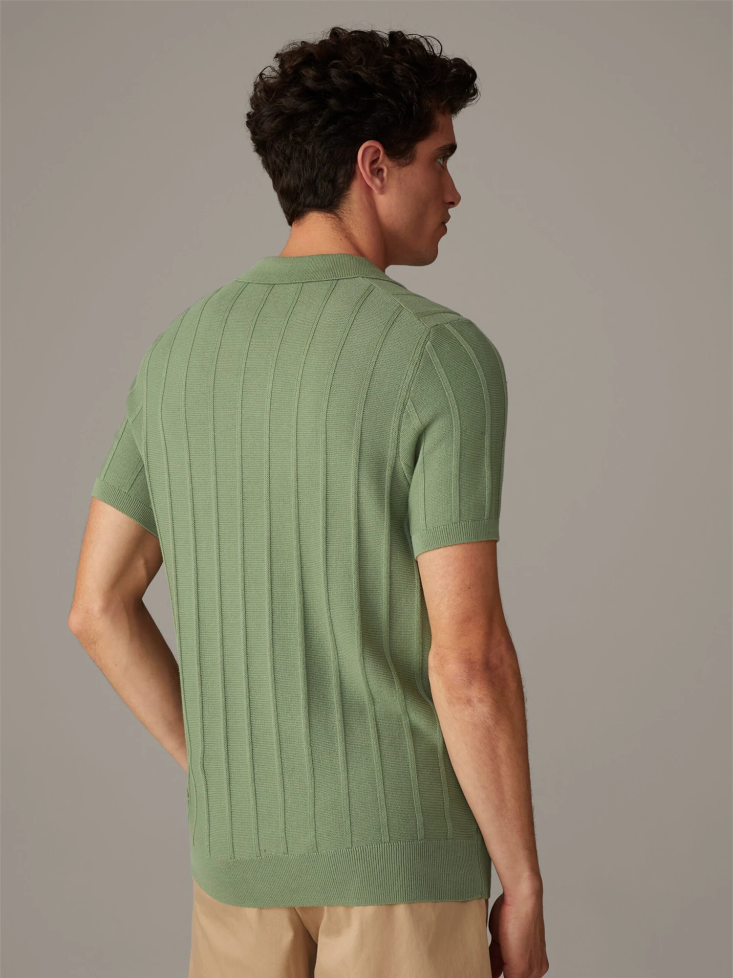 Strellson Longsleeves Shirt Kito Heren Groen 4 Strellson Longsleeves Shirt Kito Heren Groen - Afbeelding 4