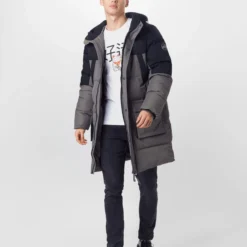 URBAN CLASSICS Parkas Winterparka Heren Taupe / Zwart -Jack & Jones Verkoop add56dfe5efb505c26ce29a0d74bdb4e scaled