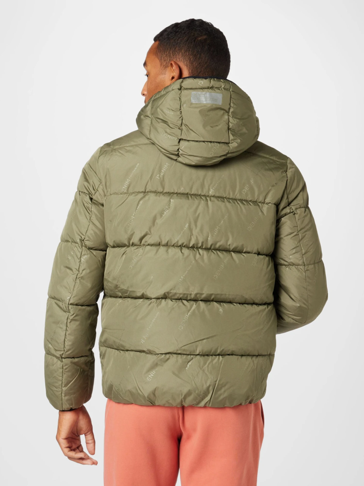 TOM TAILOR Denim Winterjassen Winterjas Heren Olijfgroen 4 TOM TAILOR Denim Winterjassen Winterjas Heren Olijfgroen - Afbeelding 4