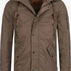 Indicode Jeans Parkas Winterparka Bardsley Heren Bruin