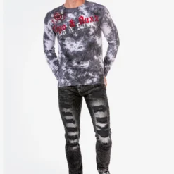 Cipo & Baxx Longsleeves Shirt Heren Grijs -Jack & Jones Verkoop b3667eca584ac0bdfaeae96b55649702 scaled