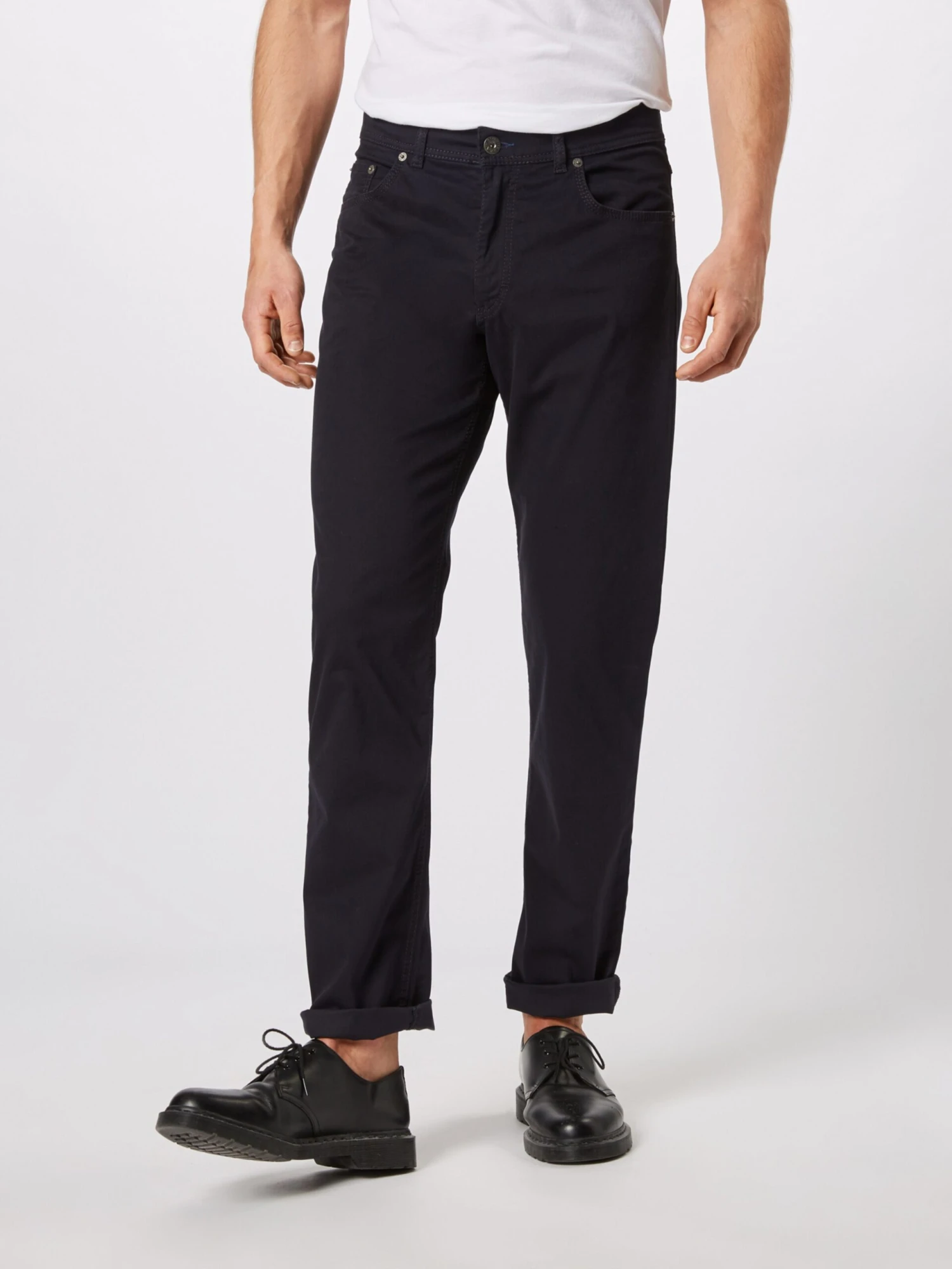 BRAX Pantalons Regular Broek Cooper Fancy Heren Navy 3 BRAX Pantalons Regular Broek Cooper Fancy Heren Navy - Afbeelding 3