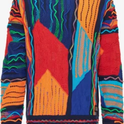 CARLO COLUCCI Crewneck Truien Trui Comper Heren Gemengde Kleuren