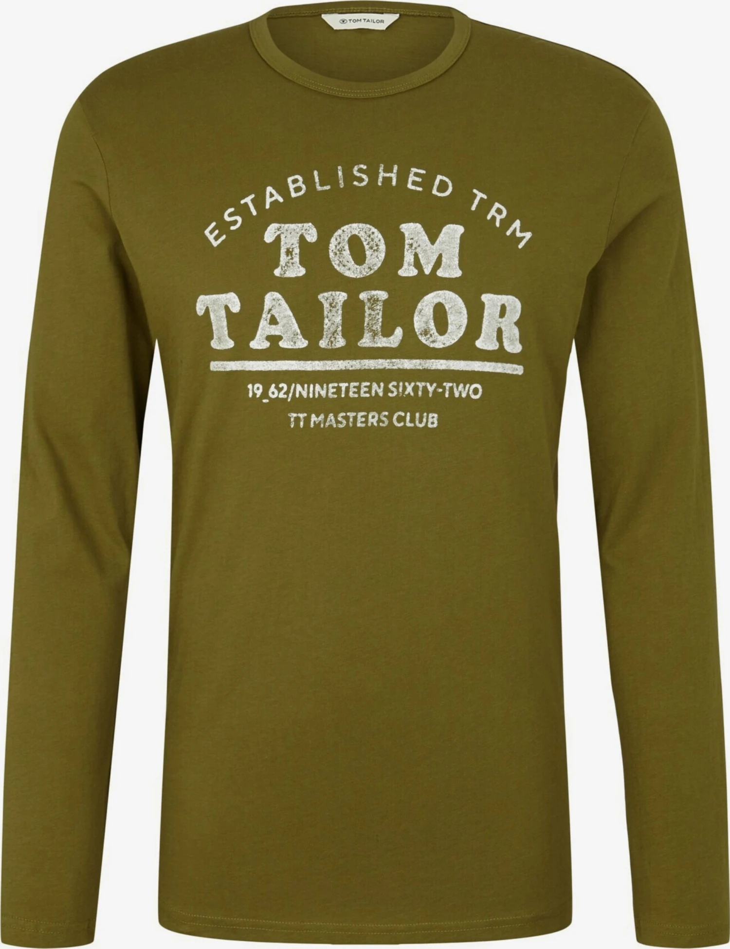 Tom Tailor Longsleeves Shirt Heren Lichtgroen 1 Tom Tailor Longsleeves Shirt Heren Lichtgroen