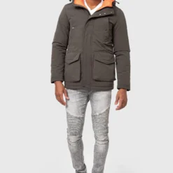 Indicode Jeans Parkas Winterparka Waters Heren Grijs -Jack & Jones Verkoop be5c83fcd298b3792c17d1d6a5366ee7 scaled