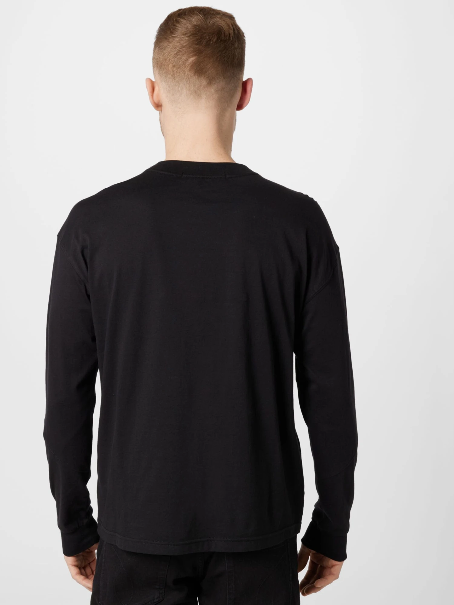 Calvin Klein Jeans Longsleeves Shirt Heren Zwart 4 Calvin Klein Jeans Longsleeves Shirt Heren Zwart - Afbeelding 4