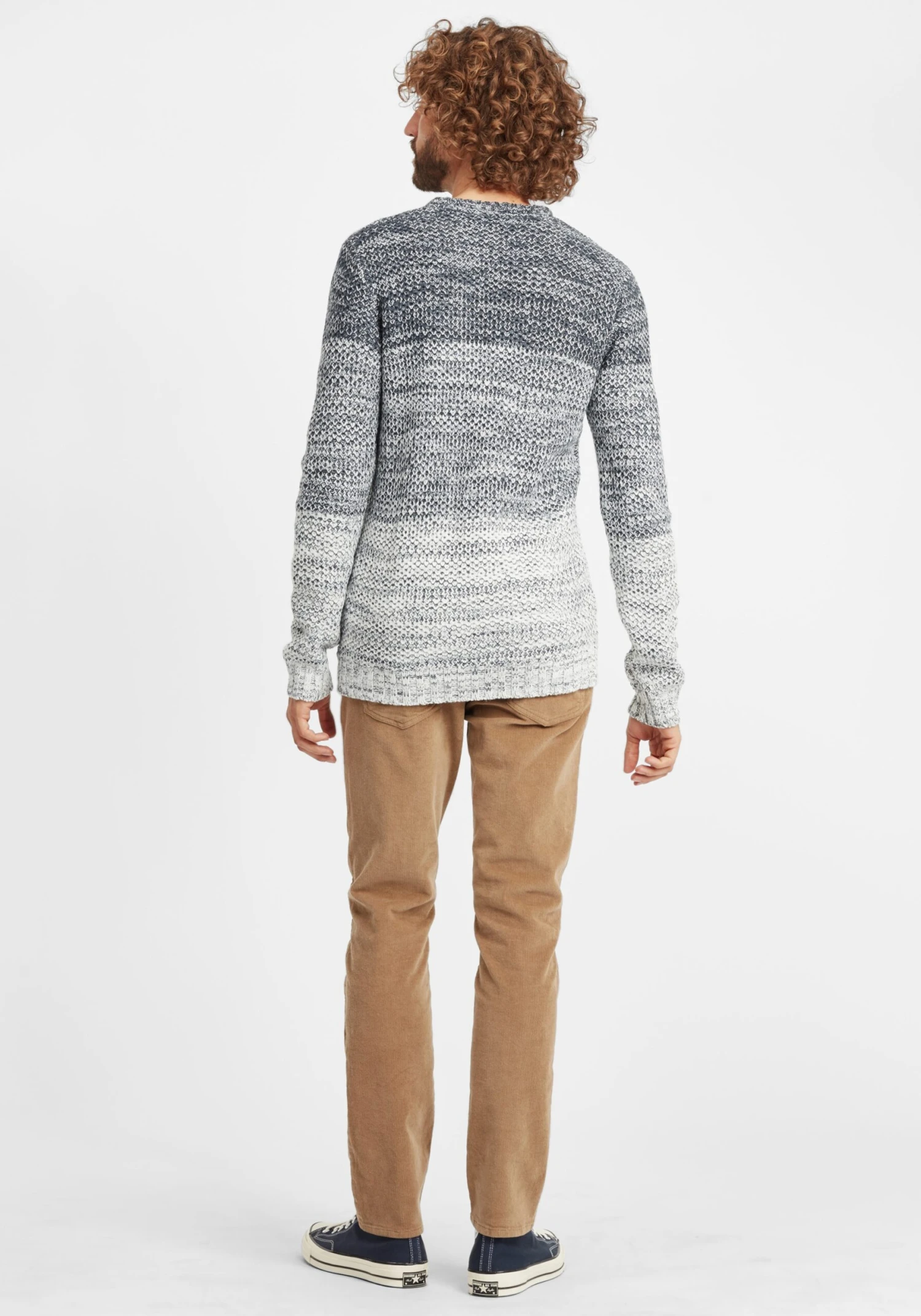 Solid Crewneck Truien Trui Ayton Heren Blauw 4 Solid Crewneck Truien Trui Ayton Heren Blauw - Afbeelding 4