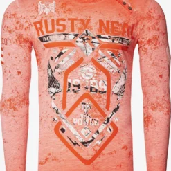 Longsleeves Shirt Heren Oranje