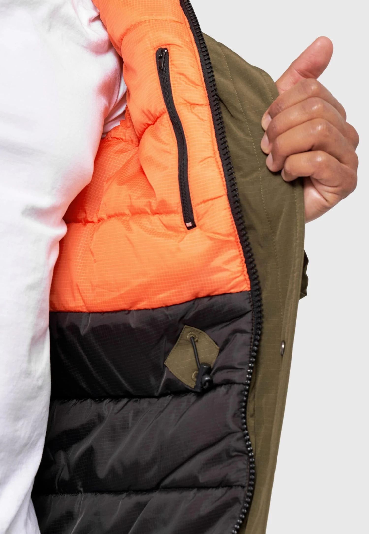 Indicode Jeans Parkas Winterparka Waters Heren Olijfgroen 8 Indicode Jeans Parkas Winterparka Waters Heren Olijfgroen - Afbeelding 8