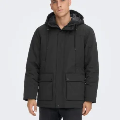 Only & Sons Winterjassen Winterjas Jayden Heren Zwart 10 Only & Sons Winterjassen Winterjas Jayden Heren Zwart -Jack & Jones Verkoop d6d6115f0a55e936d0a0b986ccc84fcc scaled