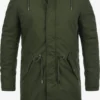 Solid Parkas Winterparka Darnell Heren Donkergroen