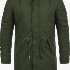 Solid Parkas Winterparka Darnell Heren Donkergroen