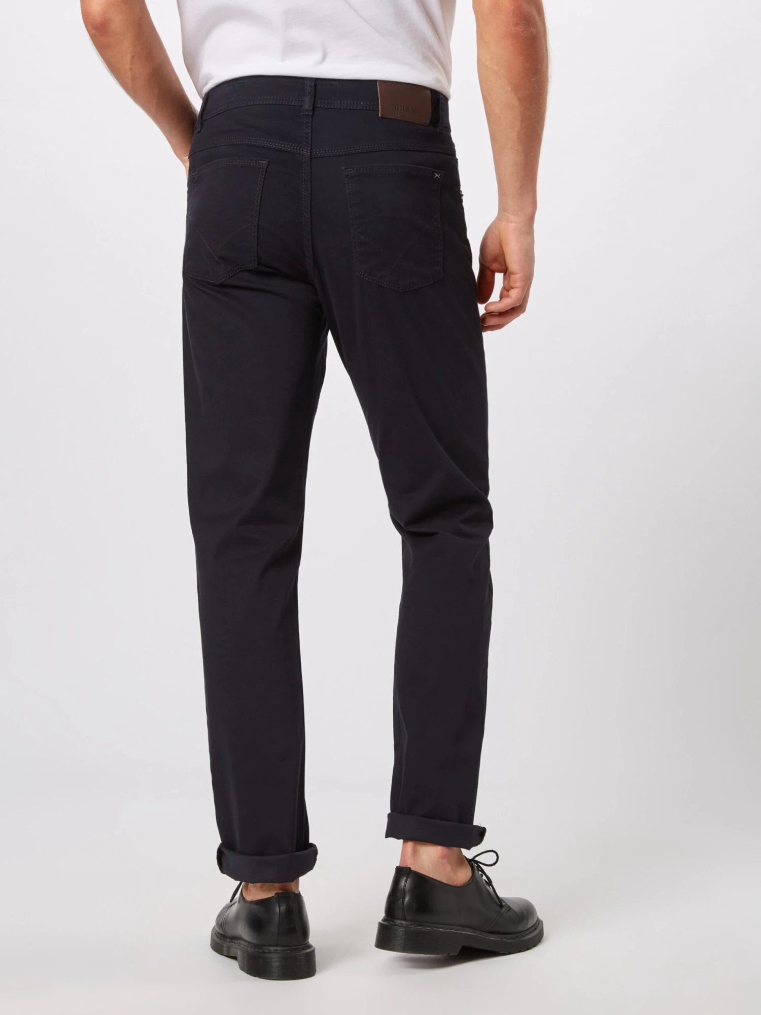 BRAX Pantalons Regular Broek Cooper Fancy Heren Navy 4 BRAX Pantalons Regular Broek Cooper Fancy Heren Navy - Afbeelding 4