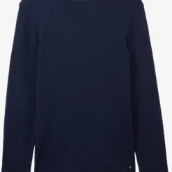 TOM TAILOR Denim Crewneck Truien Trui Heren Donkerblauw