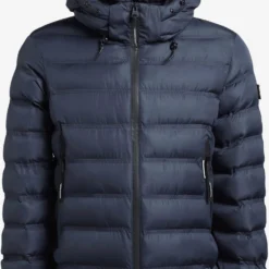 Khujo Winterjassen Winterjas Gamer Heren Donkerblauw