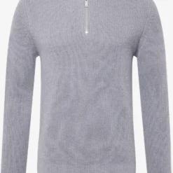 Strellson Coltruien Trui Artem Heren Zilvergrijs