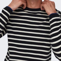 Only & Sons Crewneck Truien Trui KALBY Heren Navy -Jack & Jones Verkoop e2c9c64c6dd60ba49142ebf0206f7fc5 scaled