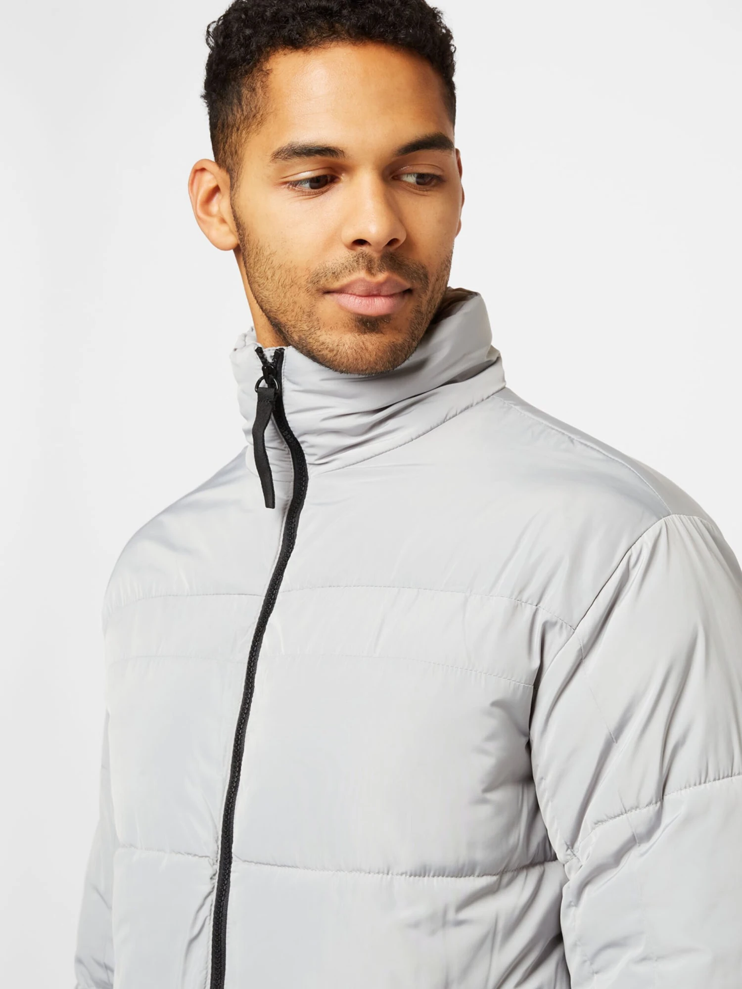 Only & Sons Winterjassen Winterjas EVERETT Heren Lichtgrijs 2 Only & Sons Winterjassen Winterjas EVERETT Heren Lichtgrijs - Afbeelding 2